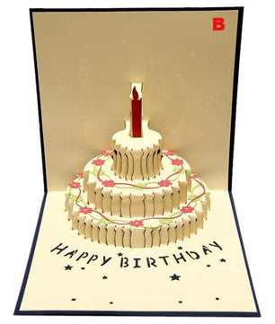 Valentines Day Gift Love in the Hand 3D Pop up Greeting Card Postcard Matching Envelope Handmade Birthday Cards - Lusy Store