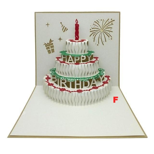 Valentines Day Gift Love in the Hand 3D Pop up Greeting Card Postcard Matching Envelope Handmade Birthday Cards - Lusy Store