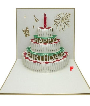 Valentines Day Gift Love in the Hand 3D Pop up Greeting Card Postcard Matching Envelope Handmade Birthday Cards - Lusy Store