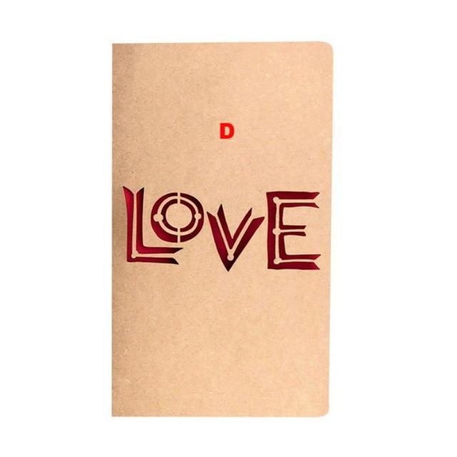 Vintage Post Card Envelope Paper Origami Greeting Card Kawaii Handmade - Lusy Store