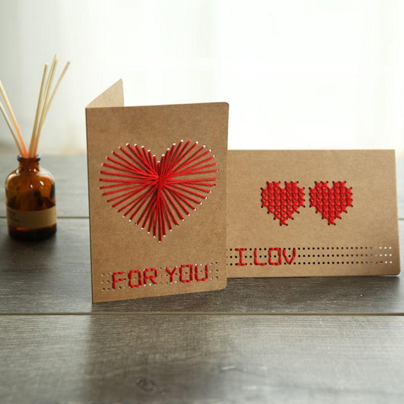 Vintage Post Card Envelope Paper Origami Greeting Card Kawaii Handmade - Lusy Store