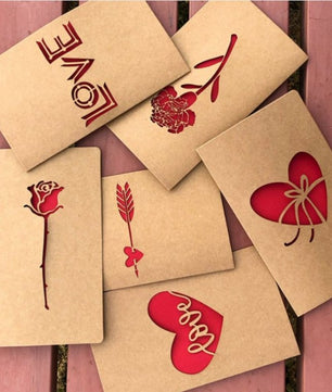 Vintage Post Card Envelope Paper Origami Greeting Card Kawaii Handmade - Lusy Store