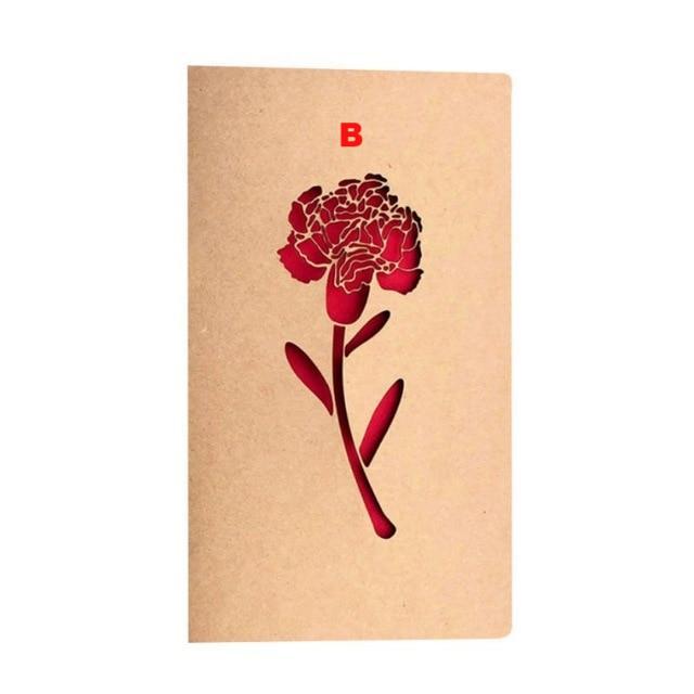 Vintage Post Card Envelope Paper Origami Greeting Card Kawaii Handmade - Lusy Store