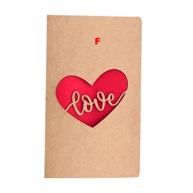 Vintage Post Card Envelope Paper Origami Greeting Card Kawaii Handmade - Lusy Store