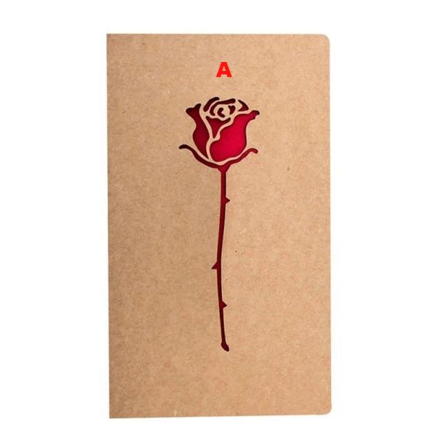 Vintage Post Card Envelope Paper Origami Greeting Card Kawaii Handmade - Lusy Store