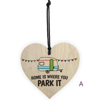Vintage Wooden Hanging Gift Plaque Pendant - Lusy Store