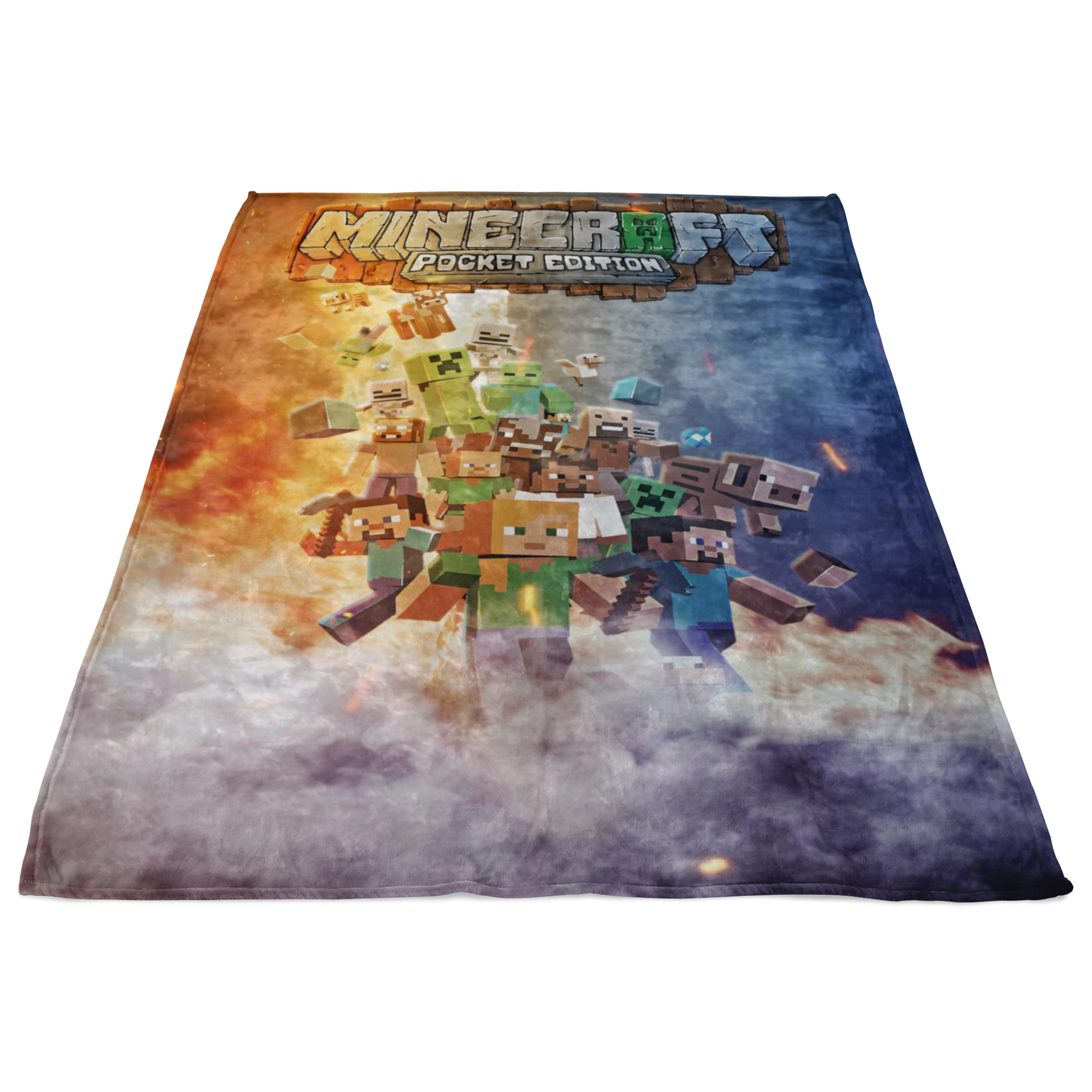Minecraft Fleece Blanket Champions Colorful Blanket Warm And Super Comfortable Best Gift For Kids - Lusy Store