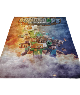 Minecraft Fleece Blanket Champions Colorful Blanket Warm And Super Comfortable Best Gift For Kids - Lusy Store