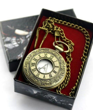 waterproof Retro Pocket Watch game Assassins Assassin's Creed metal - Lusy Store