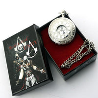 waterproof Retro Pocket Watch game Assassins Assassin's Creed metal - Lusy Store