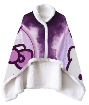 Wearable Blanket Hello Kitty Blanket Soft Fleece Warm Winter WB10 - Lusy Store LLC