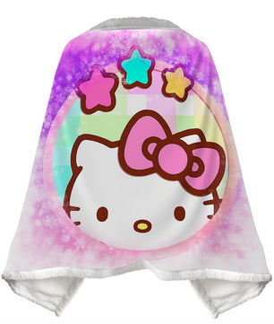 Wearable Blanket Hello Kitty Blanket Soft Fleece Warm Winter WB10 - Lusy Store LLC