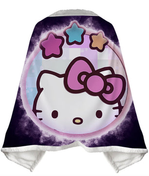 Wearable Blanket Hello Kitty Blanket Soft Fleece Warm Winter WB10 - Lusy Store LLC