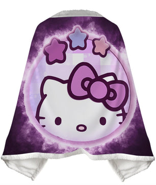 Wearable Blanket Hello Kitty Blanket Soft Fleece Warm Winter WB10 - Lusy Store LLC