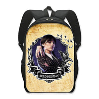Wednesday Addams and Enid Backpack Teenager Children Backpacks for School Girl Rucksack B72 - Lusy Store