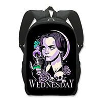 Wednesday Addams and Enid Backpack Teenager Children Backpacks for School Girl Rucksack B72 - Lusy Store