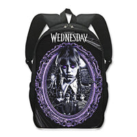 Wednesday Addams and Enid Backpack Teenager Children Backpacks for School Girl Rucksack B72 - Lusy Store