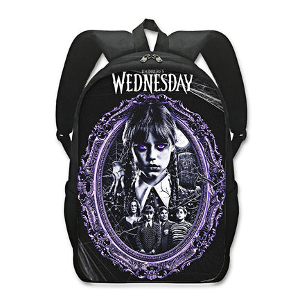 Wednesday Addams and Enid Backpack Teenager Children Backpacks for School Girl Rucksack B72 - Lusy Store