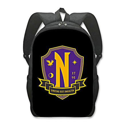 Wednesday Addams and Enid Backpack Teenager Children Backpacks for School Girl Rucksack B72 - Lusy Store