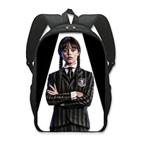 Wednesday Addams and Enid Backpack Teenager Children Backpacks for School Girl Rucksack B72 - Lusy Store
