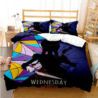 Wednesday Movie Bedding Youth Kids Girl Boys Gift D571 - Lusy Store