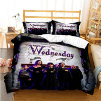 Wednesday Movie Bedding Youth Kids Girl Boys Gift D571 - Lusy Store