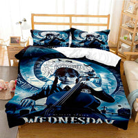Wednesday Movie Bedding Youth Kids Girl Boys Gift D571 - Lusy Store