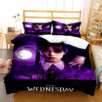 Wednesday Movie Bedding Youth Kids Girl Boys Gift D571 - Lusy Store