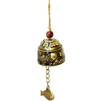 Wind Chimes Chinese Dragon Fish Feng Shui Bell Blessing Good Luck Fortune Hanging Decorations Bells - Lusy Store