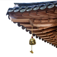 Wind Chimes Chinese Dragon Fish Feng Shui Bell Blessing Good Luck Fortune Hanging Decorations Bells - Lusy Store