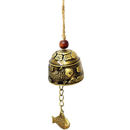 Wind Chimes Chinese Dragon Fish Feng Shui Bell Blessing Good Luck Fortune Hanging Decorations Bells - Lusy Store