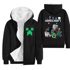 Winter Clothes Coat Minecraft Hoodie Long Sleeve Top Kids T-shirt - Lusy Store