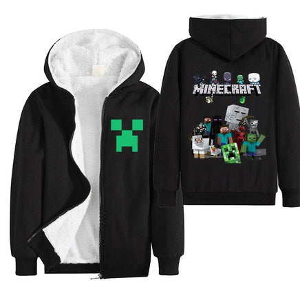 Winter Clothes Coat Minecraft Hoodie Long Sleeve Top Kids T-shirt - Lusy Store