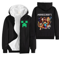 Winter Clothes Coat Minecraft Hoodie Long Sleeve Top Kids T-shirt - Lusy Store
