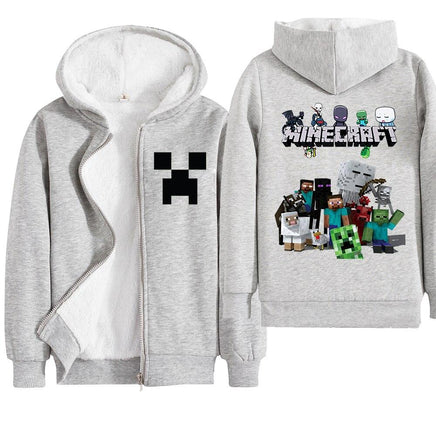Winter Clothes Coat Minecraft Hoodie Long Sleeve Top Kids T-shirt - Lusy Store