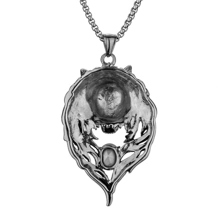 Wolf Stainless Steel Necklace - Lusy Store