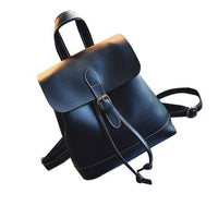 Women Backpack Leather School Bags Teenagers Girls - Lusy Store