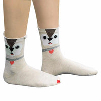 Women Cute Socks Ladies Causal Lovely Little Animal Bear - Lusy Store