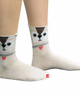 Women Cute Socks Ladies Causal Lovely Little Animal Bear - Lusy Store