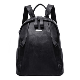 Women PU Leather Fashion Women Girl Leather Backpack - Lusy Store