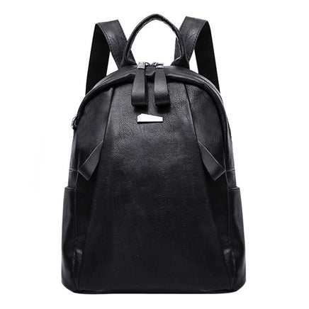 Women PU Leather Fashion Women Girl Leather Backpack - Lusy Store