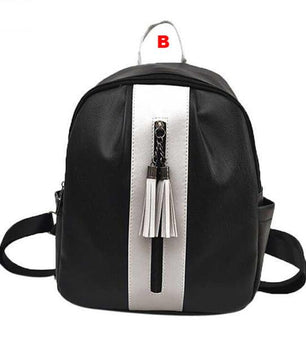 Women's Backpack Travel Zipper Tassel - Lusy Store