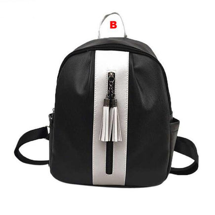 Women's Backpack Travel Zipper Tassel - Lusy Store