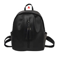 Women's Backpack Travel Zipper Tassel - Lusy Store