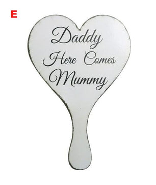 Wooden Hanging Plaque Board Mother&Father's Day Holiday - Lusy Store