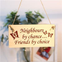 Wooden plaque Sign Board Best Friend Friendship Gift - Lusy Store