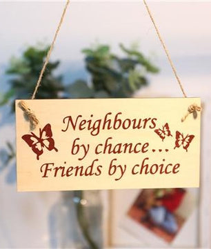 Wooden plaque Sign Board Best Friend Friendship Gift - Lusy Store