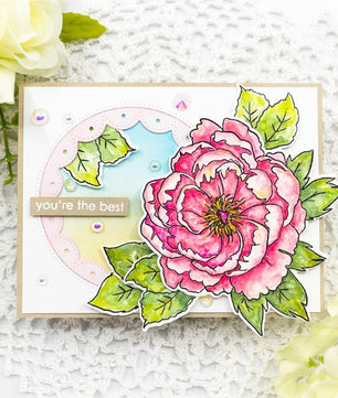 Words Flowers Dies Thank You So Much Blossom Metal Cutting Dies with Stamps DIY Decorative - Lusy Store